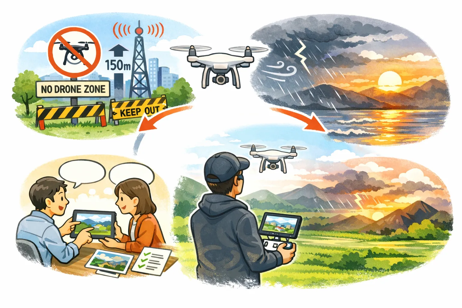 ドローン撮影で「思った映像にならない」三つの理由【宮城県仙台市・名取市　ドローンスクール】